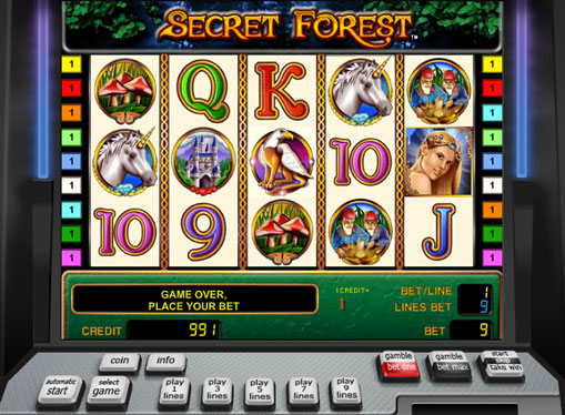 Слот машина Secret Forest играйте за пари