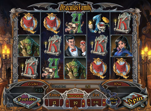 Draculas Family Описание Игрового Автомата
